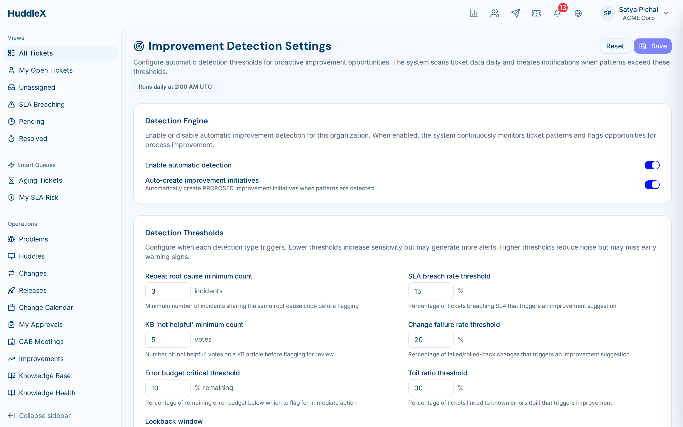 Anomaly detection alerts with trend charts — Anomaly detection